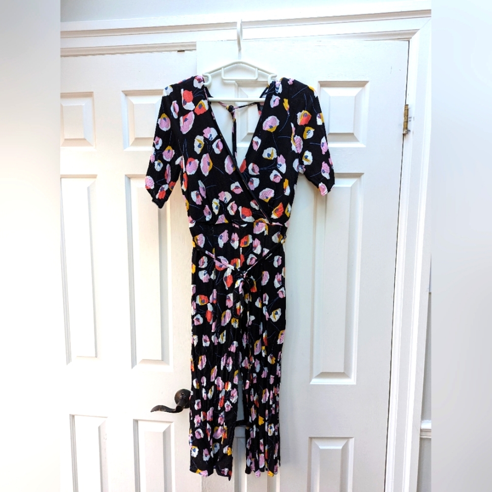 Row A jumpsuit, floral, size XL